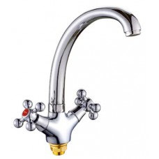 Двухручный смеситель  для кухни HANSEN H42050